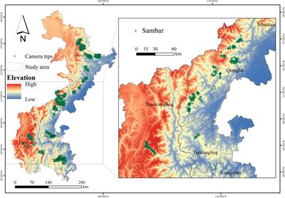 Assessment of habitat suitability and connectivity across the potential distribution landscape of the sambar (Rusa unicolor) in Southwest China
